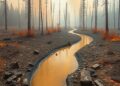 Scoping review suggests wildfires often leave drinking water contaminated with arsenic