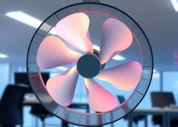 Wearable fans may cool workers while cutting office energy consumption