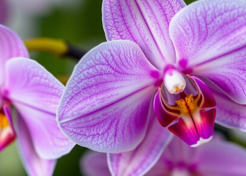 A Single Metabolic Switch May Decide Whether Orchid Petals Turn Deep Purple or Pale Lavender
