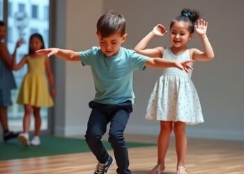 AI system detects and corrects dance movements in young children