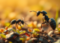 Ants and Algorithms: Hybrid AI Steers Data Traffic in Smart Farms
