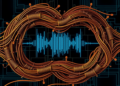 Audio Encryption Scheme Uses Nonlinear Modular Recurrence and Recursive Diffusion