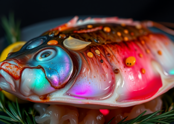 Color-Changing Tag Paired With AI Spots Spoiled Seafood in Hours