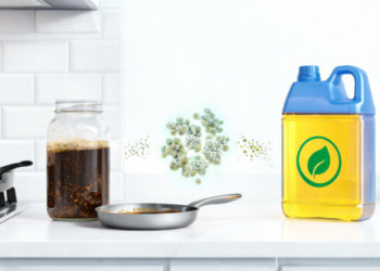 Kitchen Grease Into Fuel: Immobilized Bacterial Lipase Turns Waste Cooking Oil Into Biodiesel
