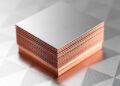 Layer spacing tunes phase formation and strength in aluminum-copper multilayer foils