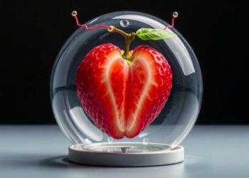 Levitated Electrode System Detects Daily Rhythms in Fruit Without Touching It