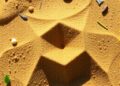 Natural sand made into mesoporous silica for solar degradation of dye