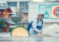 Nikkei 225 firms face flood risks across industries and regions
