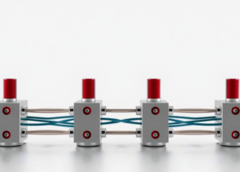 One Gate, Four Qubits: Room-Temperature Quantum Register Achieves Parallel Entanglement