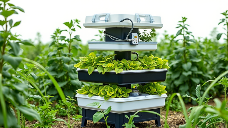 Open-Source Solar-Powered Aeroponic Tower Grows Food Off the Grid for $720