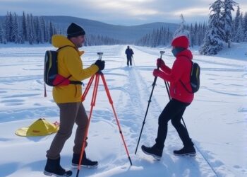 Open-source GNSS-LiDAR framework pinpoints snow poles for field surveys