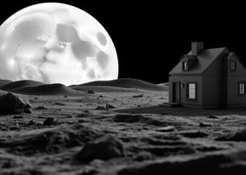 Printing Homes on the Moon: Lunar Dust Transformed into Reconfigurable Building Blocks