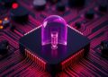 Quantum entanglement on a chip achieves audio-frequency operation