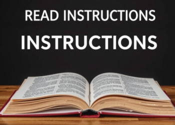 READ INSTRUCTIONS