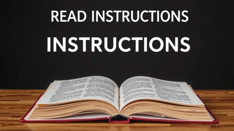 READ INSTRUCTIONS