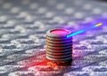Spin-coated surface-eroding implants enable automated multi-pulse drug delivery