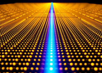 Tiny Silicon Probes Reveal How Gold Nanoarrays Turn Laser Light into Heat