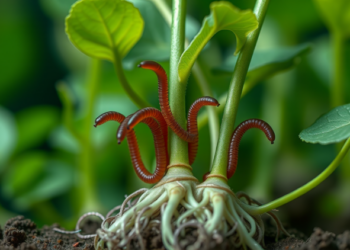 Tiny Worms Forge Fake Plant Hormones to Hijack Crop Roots