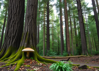 Tree Diversity and Fungal Partners Drive Forest Life Below Ground More Than Above