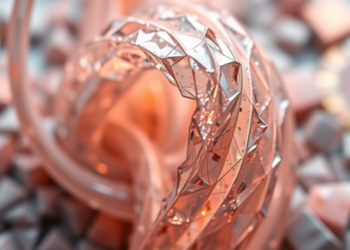 Twisting Crystal Layers Makes Brittle Semiconductors Stretch Like Metals