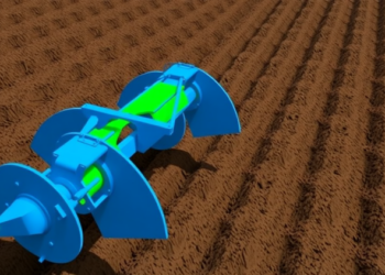 Virtual Soil Lab: Simulations Reveal How Rotary Blades Can Till Deep Without Destroying Soil Structure