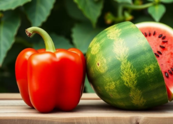 Zinc Oxide Nanoparticles Shield Pepper and Watermelon From Heat Stress