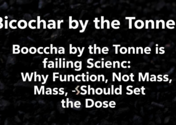 Biochar by the Tonne Is Failing Science: Why Function, Not Mass, Should Set the Dose