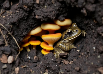 Deadly amphibian fungus thrives underground in Yosemite toads’ winter burrows