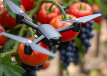 Drones and Sensors Cut Water Use and Boost Quality in Tomatoes and Grapes