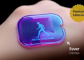 Graphene-Infused Hydrogel Skin Senses Stretch and Fever in One Patch