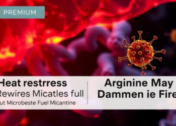 Heat Stress Rewires Gut Microbes to Fuel Inflammation, and Arginine May Dampen the Fire