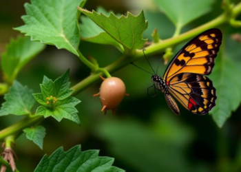Killer Vines: Bornean Birthwort Plants Strike Back at Butterfly Eggs