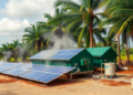 Palm Oil Waste Transformed Into Solar Steam Generators and Power Films
