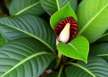 Rare Aroid Colocasia boyceana Found Thriving in Assam, Extending Its Known Range