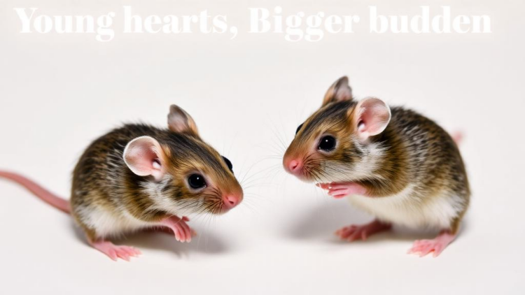 Young Hearts, Bigger Burden: Mice Defy Expectations After Heart Attack