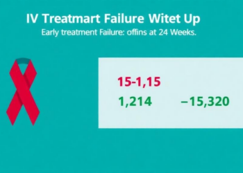 Early Treatment Failure Signals: One in 15 HIV Patients in Hubei Miss Viral Suppression at 24 Weeks
