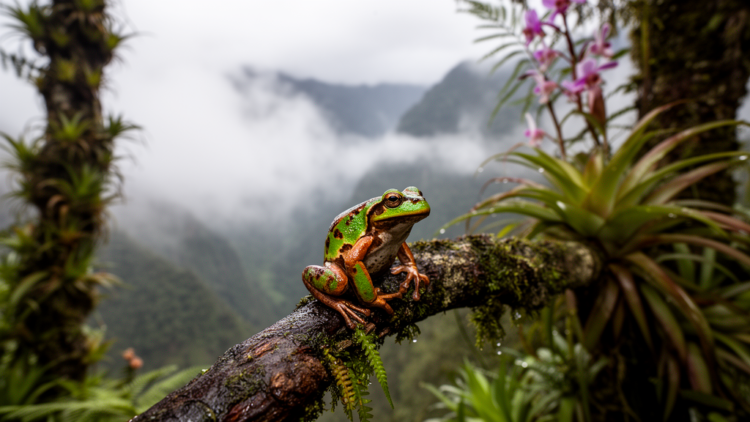 Three New Frog Species Emerge From Peru's Cloud-Hidden Mountain Highlands
