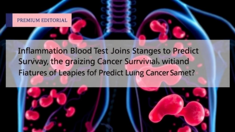 Inflammation Blood Test Joins Staging to Predict Lung Cancer Survival