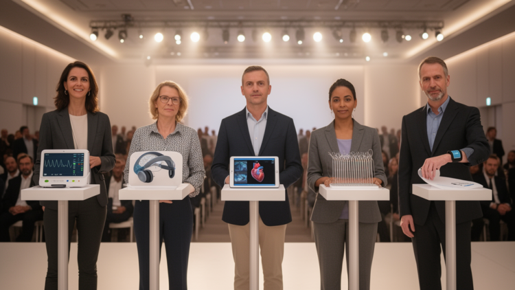 Five health tech finalists vie to transform heart and brain care in global competition