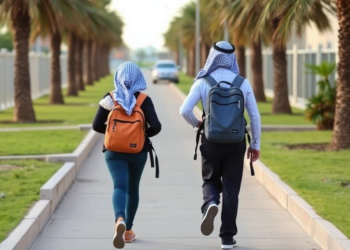 Walking to School Could Help Saudi Teens Hit Exercise Targets, Study Finds