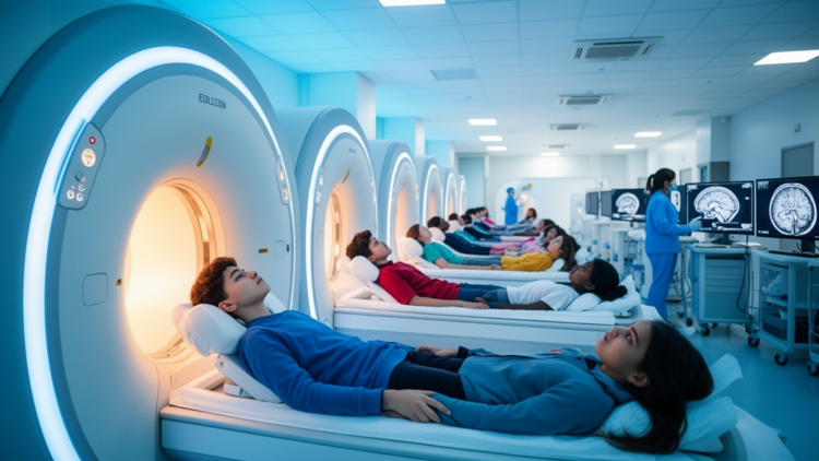 Massive MRI collection reveals hidden patterns of adolescent brain wiring