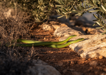 Climate Maps Reveal a Split Fate for Mediterranean Whip Snakes