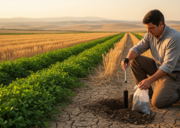 Soil Organic Carbon–Yield Tradeoffs under Alternative Cover Crop Management in a Semi-Arid Cropping System