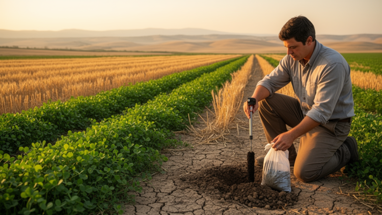 Soil Organic Carbon–Yield Tradeoffs under Alternative Cover Crop Management in a Semi-Arid Cropping System