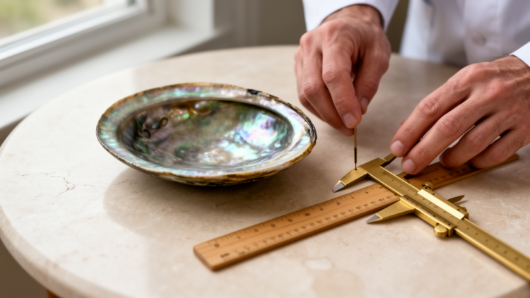 Geometry Cracks the Shell: Reading Abalone Origins in Their Shapes