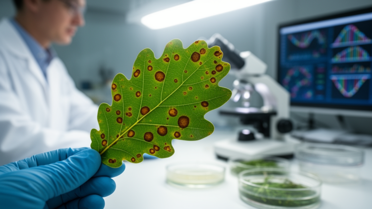 Hidden Fungal Species Behind Leaf Spots on China's Oak Forests Revealed by DNA Sleuthing