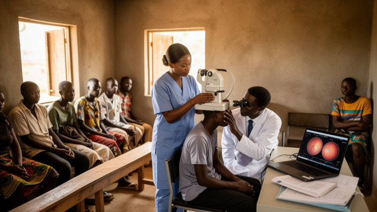 Delivery models of diabetic retinopathy services in low- and middle-income countries: a scoping review