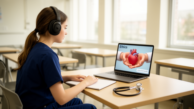 Multimedia e-learning boosts nursing students' moral sensitivity more than face-to-face ethics classes
