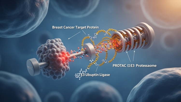 PROTACs Recruit the Ubiquitin-Proteasome System to Degrade Breast Cancer Proteins