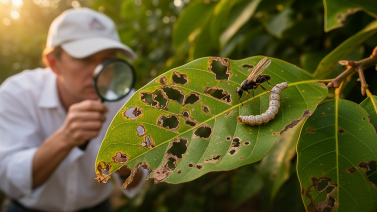 China's first survey reveals hidden enemies of the teak defoliator